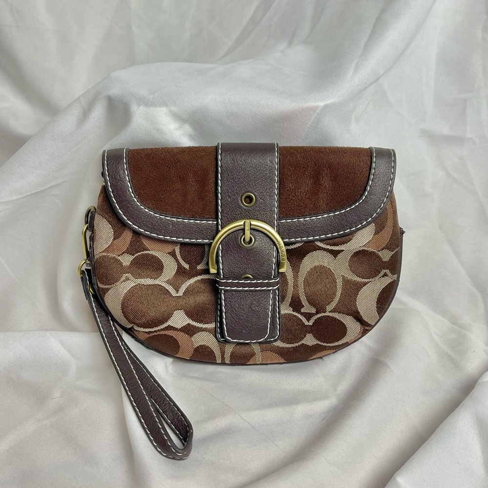 Vintage Coach Wristlet